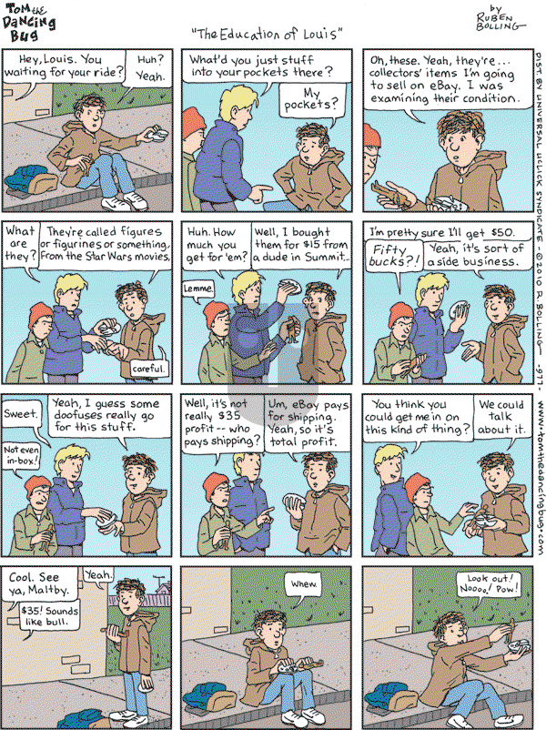Tom the Dancing Bug on Saturday January 30, 2010 Comic Strip