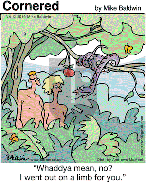 Cornered on Saturday March 9, 2019 Comic Strip