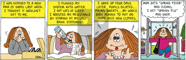 Cathy Classics - Monday March 21, 2011 Comic Strip