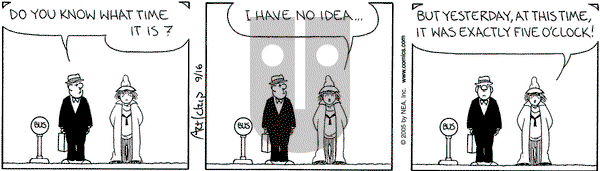 The Born Loser on Friday September 16, 2005 Comic Strip