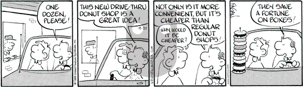 Drabble on Tuesday September 21, 1999 Comic Strip