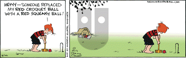 Red and Rover on Thursday August 22, 2019 Comic Strip