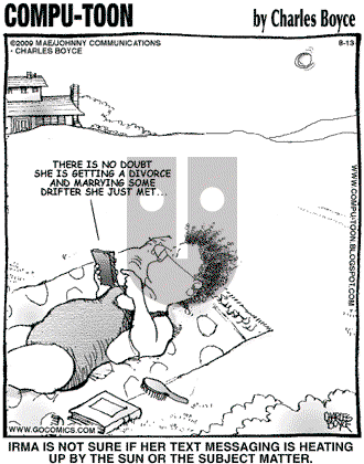 Compu-toon on Thursday August 13, 2009 Comic Strip