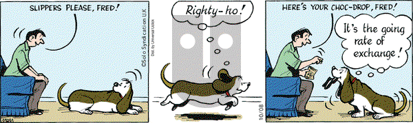 Fred Basset - Wednesday October 8, 2014 Comic Strip