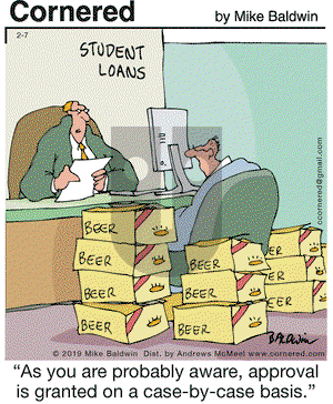 Cornered on Thursday February 7, 2019 Comic Strip