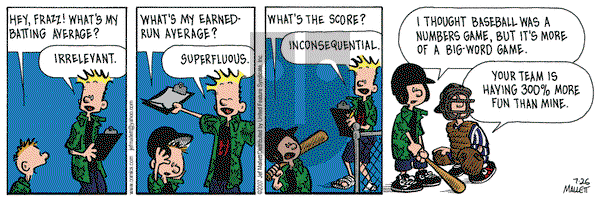 Frazz on Thursday July 26, 2007 Comic Strip