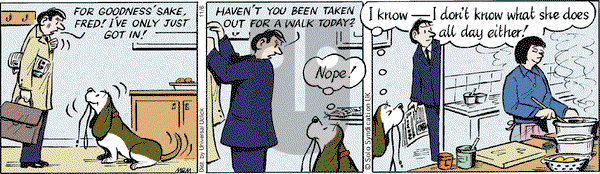 Fred Basset - Wednesday November 6, 2013 Comic Strip