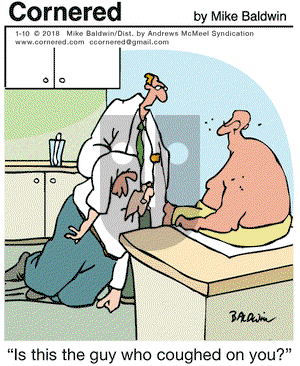 Cornered on Wednesday January 10, 2018 Comic Strip