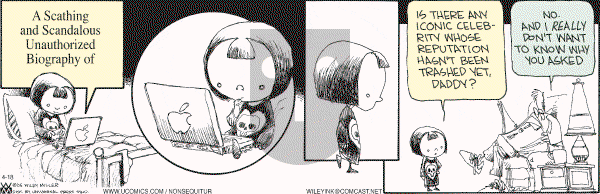 Non Sequitur on Monday April 18, 2005 Comic Strip