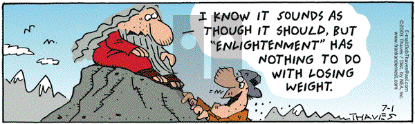 Frank and Ernest on Tuesday July 1, 2003 Comic Strip