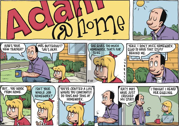 Adam@Home on Sunday September 10, 2017 Comic Strip