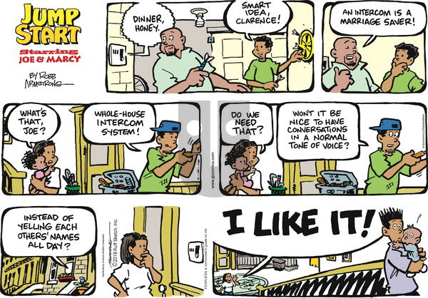 JumpStart on Sunday April 8, 2018 Comic Strip