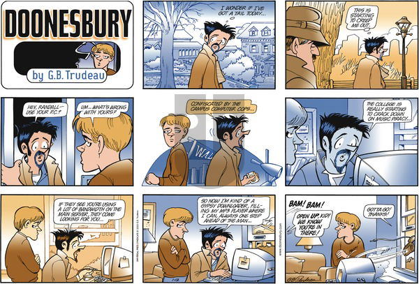 Doonesbury on Sunday January 12, 2003 Comic Strip