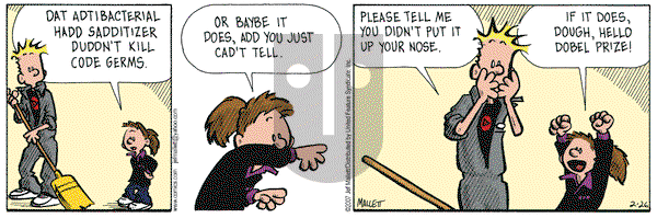 Frazz on Monday February 26, 2007 Comic Strip