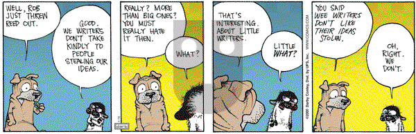 Get Fuzzy on Saturday January 19, 2008 Comic Strip