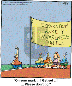 In the Bleachers on Friday October 4, 2019 Comic Strip