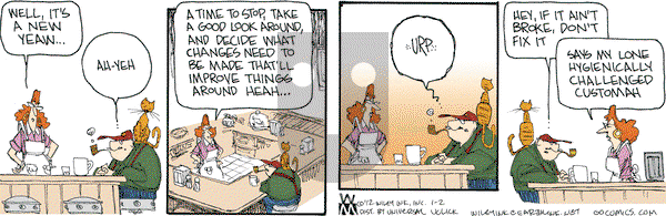 Non Sequitur on Thursday January 5, 2012 Comic Strip