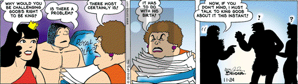 Alley Oop on Wednesday November 24, 2010 Comic Strip