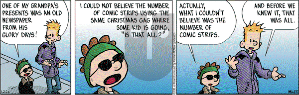 Frazz on Wednesday December 26, 2018 Comic Strip