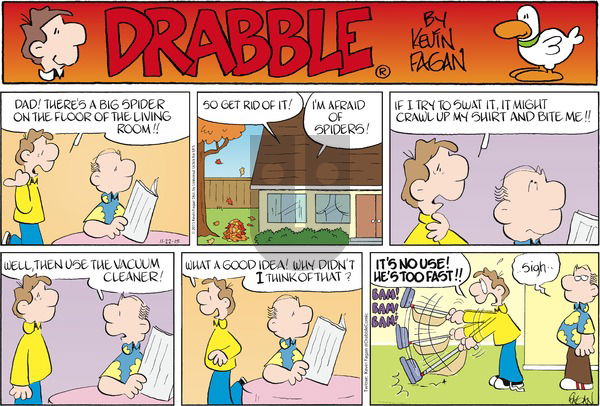 Drabble on Sunday November 22, 2015 Comic Strip