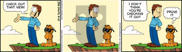 Garfield on Saturday September 10, 2016 Comic Strip