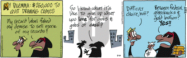 The Knight Life on Wednesday February 10, 2010 Comic Strip