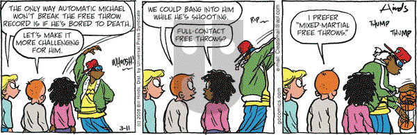 Cleats on Tuesday March 11, 2008 Comic Strip
