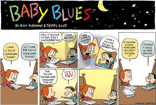 Baby Blues on Sunday April 13, 2008 Comic Strip
