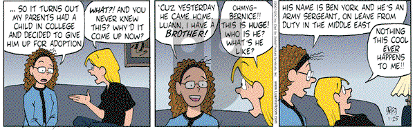 Luann on Thursday January 25, 2007 Comic Strip