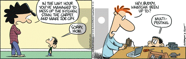 Baby Blues on Monday March 14, 2016 Comic Strip