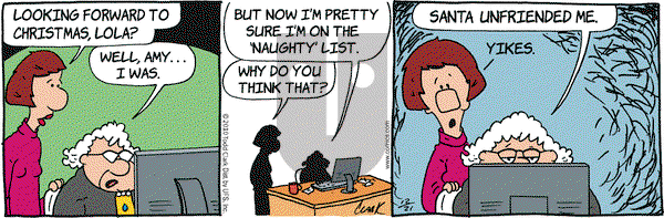 Lola on Tuesday December 21, 2010 Comic Strip