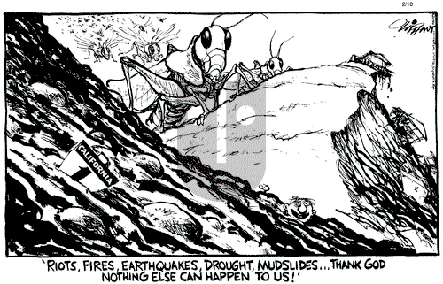 Pat Oliphant on Thursday February 10, 1994 Comic Strip