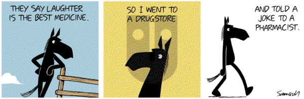 Dark Side of the Horse on Friday February 15, 2019 Comic Strip