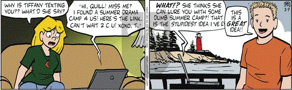 Luann on Thursday March 7, 2013 Comic Strip