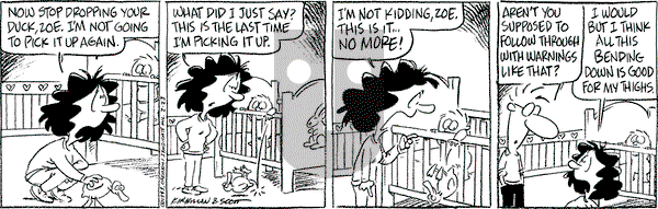 Baby Blues on Tuesday February 23, 1993 Comic Strip