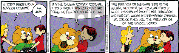 The Buckets on Wednesday April 29, 2015 Comic Strip