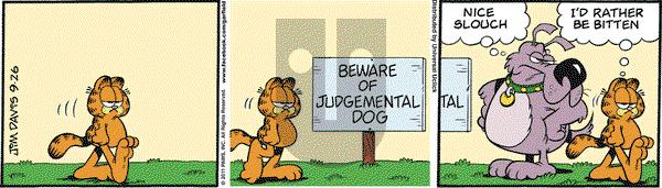 Garfield on Monday September 26, 2011 Comic Strip