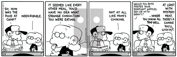 FoxTrot - Friday August 15, 1997 Comic Strip