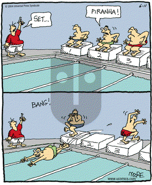 In the Bleachers on Friday June 11, 2004 Comic Strip