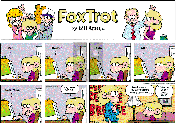 FoxTrot - Sunday October 17, 1999 Comic Strip