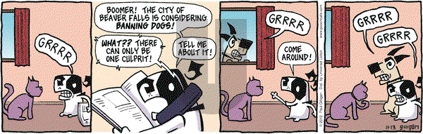 Pooch Cafe on Tuesday November 13, 2012 Comic Strip