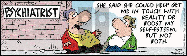 Frank and Ernest on Tuesday September 20, 2016 Comic Strip