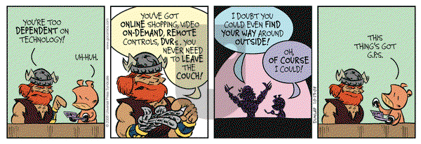 Ink Pen on Monday October 13, 2008 Comic Strip