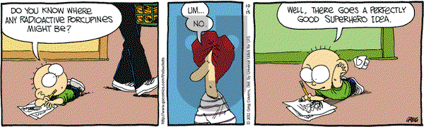 The Buckets on Saturday October 15, 2011 Comic Strip