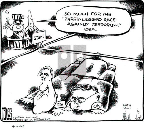 Tom Toles on Friday April 16, 2004 Comic Strip