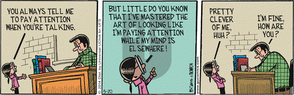 Grand Avenue on Tuesday May 20, 2014 Comic Strip