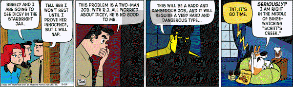 Rip Haywire - Wednesday February 24, 2021 Comic Strip