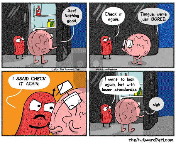 The Awkward Yeti on Monday July 13, 2020 Comic Strip