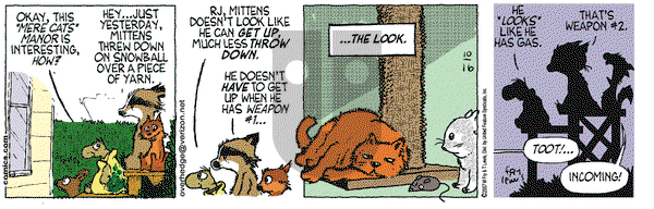 Over the Hedge on Tuesday October 16, 2007 Comic Strip