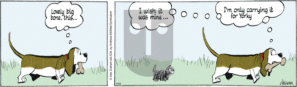 Fred Basset - Monday April 22, 2024 Comic Strip